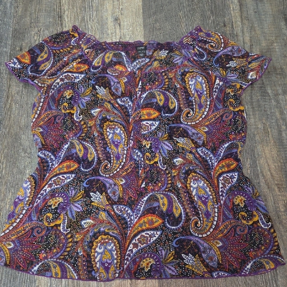 Esprit Multicolor Paisley Blouse